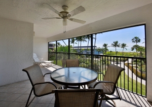 Sanibel Inn balcony view