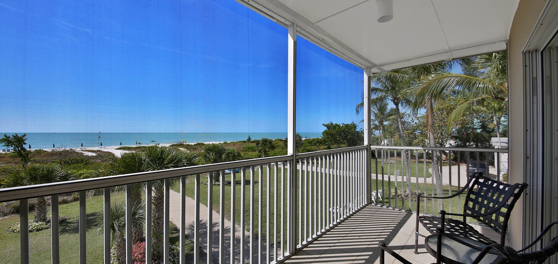 Sanibel's Seaside Inn sea view from balcony