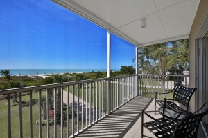 Sanibel's Seaside Inn sea view from balcony