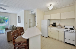 Seaside Inn kitchen area