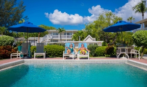 Poolside at Seaside Inn, a Sanibel Island Hotel