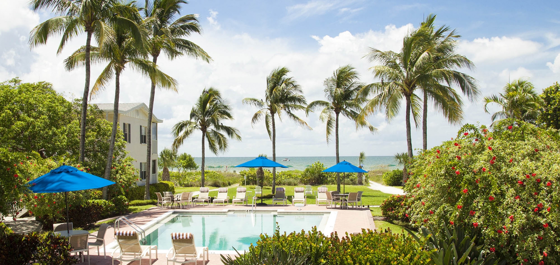 The pool at the top rated Seaside Inn