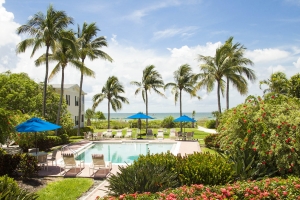 The pool at the top rated Seaside Inn