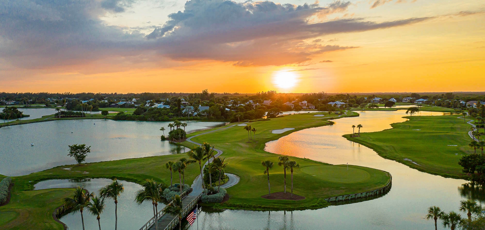 Aerial view of The Dunes Sanibel Island golf course