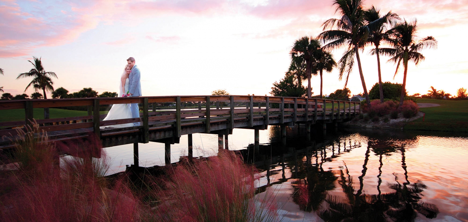 Bride and Groom on Sanibel Island