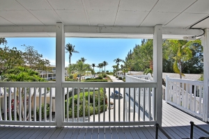 Sanibel Seaside Inn sea view from balcony