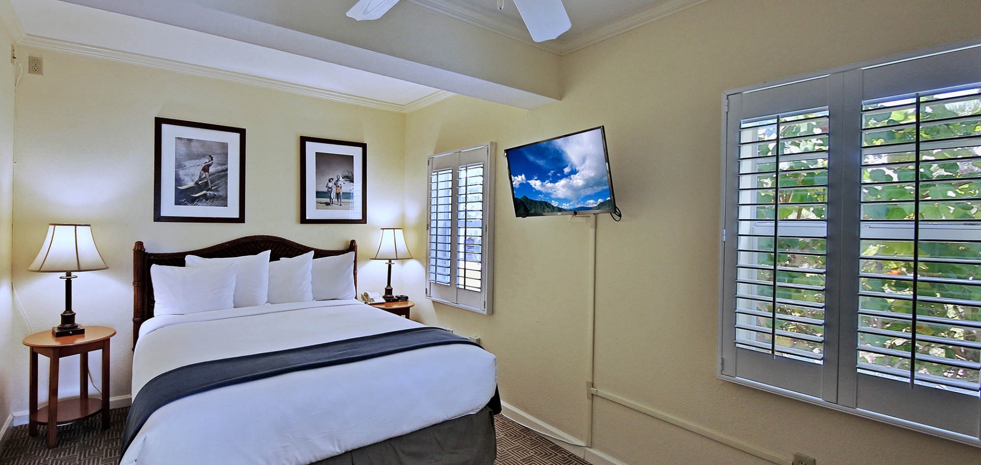 Seaside Inn double bed