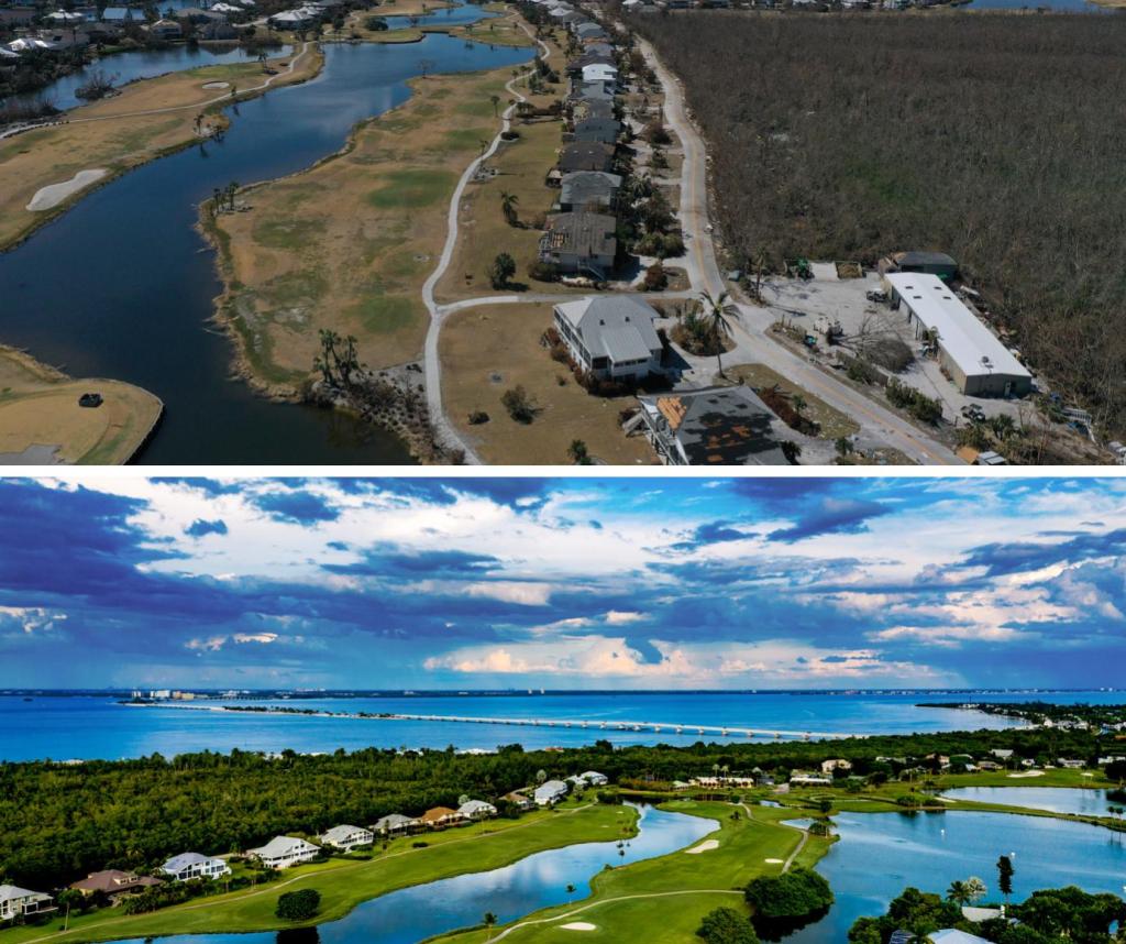 Dunes After Hurricane Ian The Inns of Sanibel